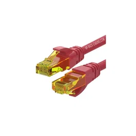 Wp european cabling solution Cable de red Cat.6A U-UTP rojo 3m