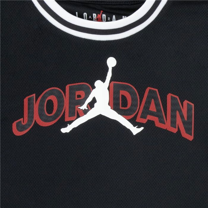 Conjunto Deportivo para Niños Jordan Negro