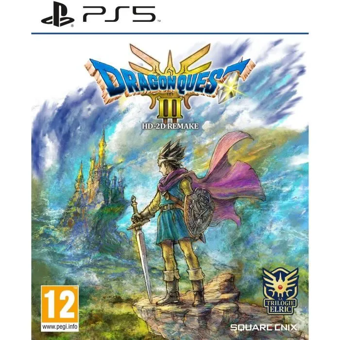 Square Enix Dragon Quest III Hd-2d Remake Juego de PS5 Square Enix Dragon Quest III Hd-2d Remake Juego de PS5