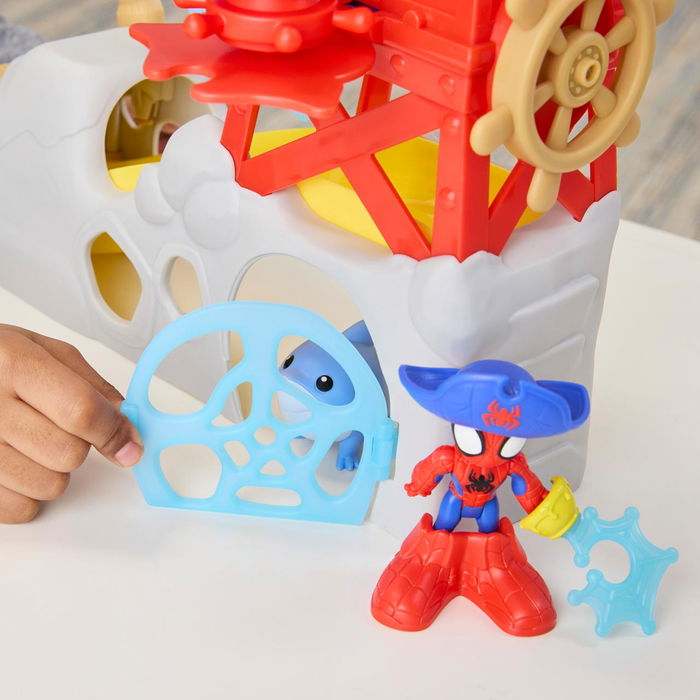 Hasbro Spidey and His Amazing Friends Spidey Water Webs Isla Set de Juego G0665 Juguete +3 Años Hasbro Spidey and His Amazing Friends Spidey Water Webs Isla Set de Juego G0665 Juguete +3 Años