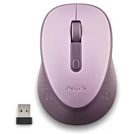 Ngs Ratón Inalámbrico 800/1600 DPI Color Lila