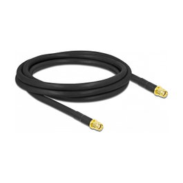 DeLOCK Cable de antena coaxial RP-SMA macho a RP-SMA macho LMR/CFD300 2 m