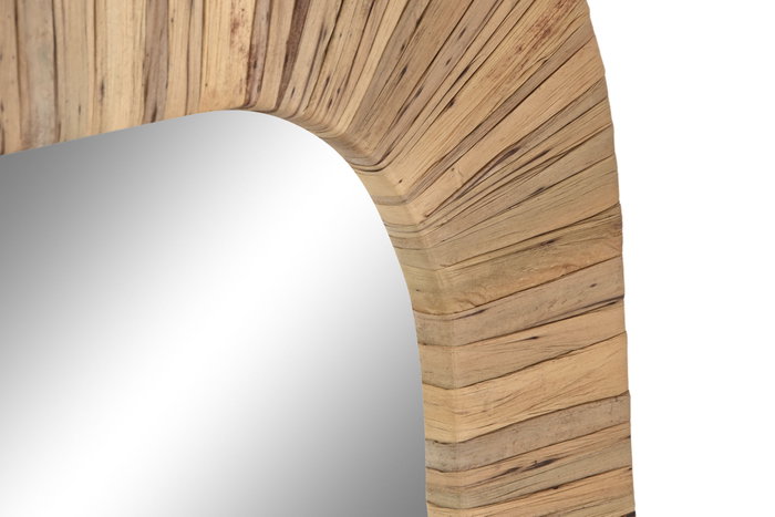 DKD Home Decor Espejo Abeto Fibra 70x3x100 Natural