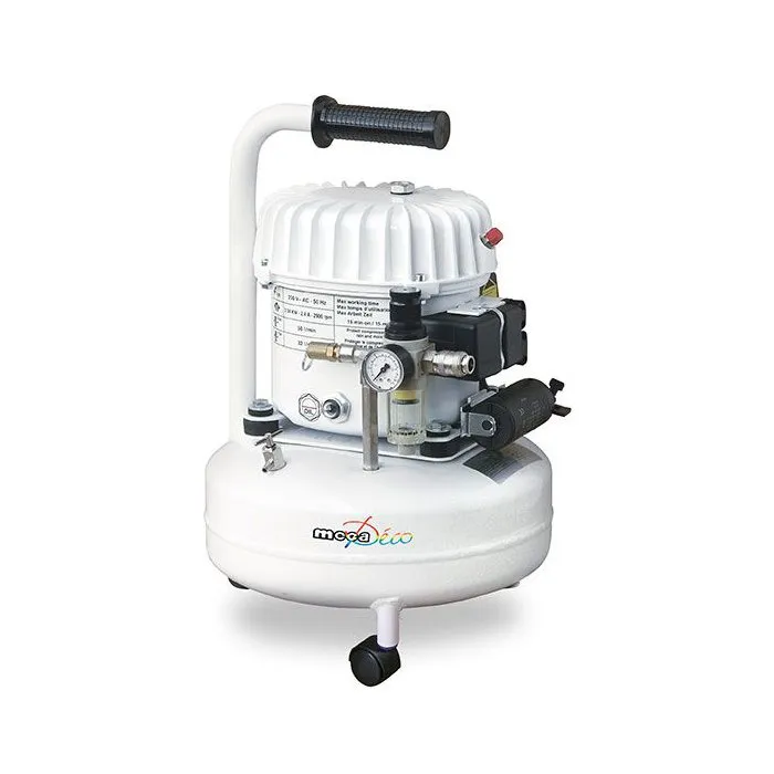 Mecafer Compresor Horizontal Silencioso 9 L | Ref. 3283494255164 Mecafer Compresor Horizontal Silencioso 9 L | Ref. 3283494255164