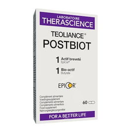 THERASCIENCE Teoliance Postbiot 60 Comp. Probiótico para Apoyo Digestivo