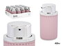 Berilo Dispensador de Jabón Plástico Rosa 420 ml 7 x 14.5 x 8.5 cm (Set de 32)