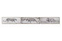 DKD Home Decor Cuadro Lienzo PP Salvaje Surtido de 3 piezas 92,5x3,5x32 cm
