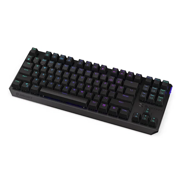 Endorfy Thock TKL Wireless Red Teclado Mecánico Inalámbrico Switches Kailh Box Rojo Layout Polaco Endorfy Thock TKL Wireless Red Teclado Mecánico Inalámbrico Switches Kailh Box Rojo Layout Polaco
