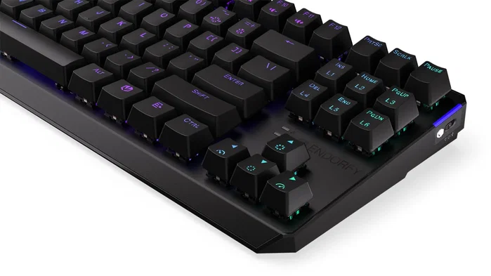 Endorfy Thock TKL Wireless Red Teclado Mecánico Inalámbrico Switches Kailh Box Rojo Layout Polaco Endorfy Thock TKL Wireless Red Teclado Mecánico Inalámbrico Switches Kailh Box Rojo Layout Polaco
