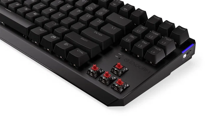 Endorfy Thock TKL Wireless Red Teclado Mecánico Inalámbrico Switches Kailh Box Rojo Layout Polaco Endorfy Thock TKL Wireless Red Teclado Mecánico Inalámbrico Switches Kailh Box Rojo Layout Polaco