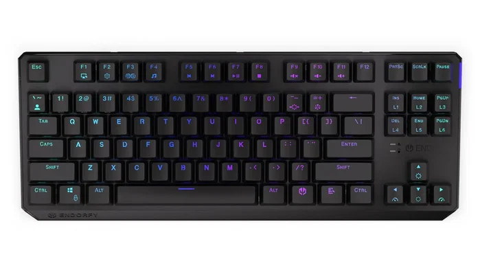 Endorfy Thock TKL Wireless Red Teclado Mecánico Inalámbrico Switches Kailh Box Rojo Layout Polaco Endorfy Thock TKL Wireless Red Teclado Mecánico Inalámbrico Switches Kailh Box Rojo Layout Polaco