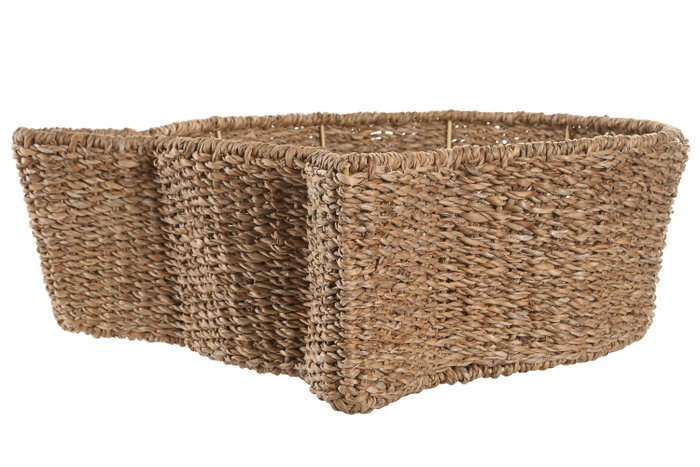 DKD Home Decor Cama para Mascota 46 x 19 x 46 cm Natural Blanco DKD Home Decor Cama para Mascota 46 x 19 x 46 cm Natural Blanco