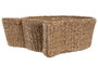 DKD Home Decor Cama para Mascota 46 x 19 x 46 cm Natural Blanco