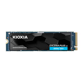 KIOXIA EXCERIA PLUS G3 SSD M.2 NVMe PCIe 4.0 x4 1TB, 5000 MB/s Lectura, 3900 MB/s Escritura