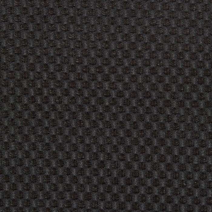 Home Deco Factory Puf Plegable Atom Negro Colección Contemporain 38x38x38 cm