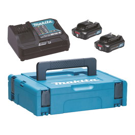Makita Energy Kit 197658-5 con 2x Baterías BL1021B y Cargador DC10SB