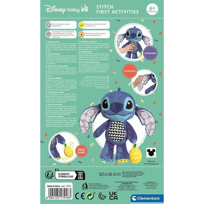 CLEMENTONI Peluche actividades Stitch Disney
