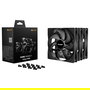 be quiet! Pure Wings 3 Reverse Ventilador 140mm PWM Negro Triple Pack (3 unidades)