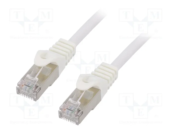 Gembird cable de red Cat6 F/UTP (FTP) 2m Blanco PP6-2M/W