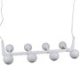 DKD Home Decor Lámpara de Techo Moderna Blanco 45 x 110 x 120 cm