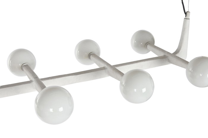 DKD Home Decor Lámpara de Techo Moderna Blanco 45 x 110 x 120 cm DKD Home Decor Lámpara de Techo Moderna Blanco 45 x 110 x 120 cm