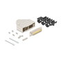 DeLOCK 67134 Carcasa de conector Sub-D de 25 pines en metal