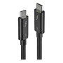 Lindy Cable Thunderbolt 3 Pasivo 0,5m USB Type C Negro