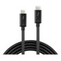Lindy Cable Thunderbolt 3 Pasivo 0,5m USB Type C Negro
