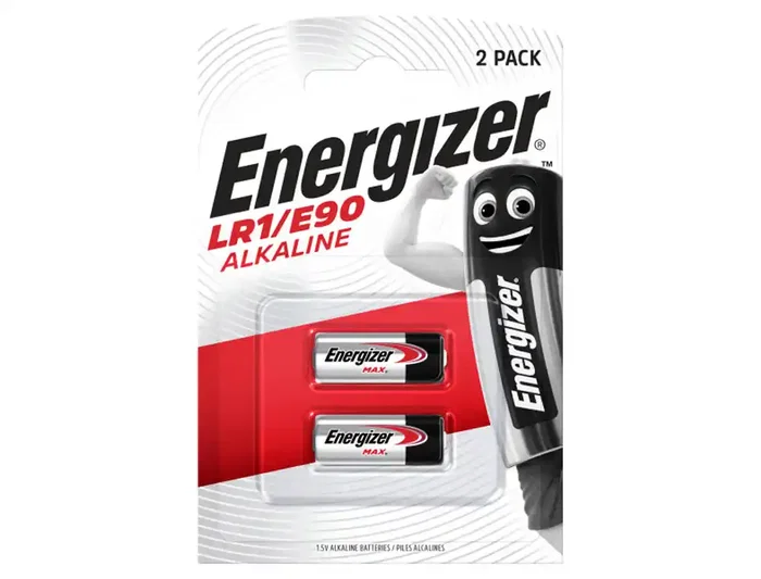 Energizer Pila Alcalina Especial LR1 (N) - Blister de 2 Unidades para Electrónicos Profesionales y Dispositivos Especializados Energizer Pila Alcalina Especial LR1 (N) - Blister de 2 Unidades para Electrónicos Profesionales y Dispositivos Especializados