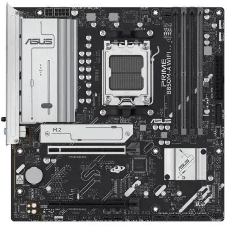 Asus Placa Base Prime B850M-A WiFi Socket AM5 Micro ATX - DDR5, PCIe 5.0, 3x M.2, Wi-Fi 6E, 2.5Gb LAN, AI Advisor - 90MB1LN0-M0EAY0
