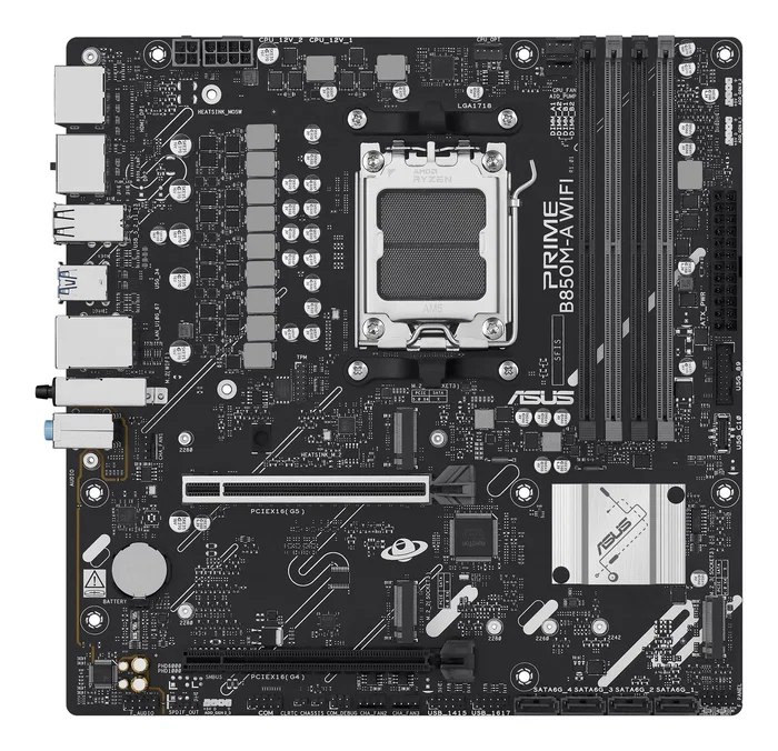 Asus PRIME B850M-A WIFI AMD B850 Micro ATX DDR5 AM5