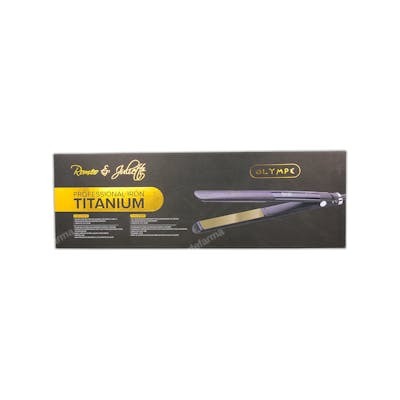Albi Romeo & Juliette Olympe Plancha Profesional Titanium Dorada Albi Romeo & Juliette Olympe Plancha Profesional Titanium Dorada