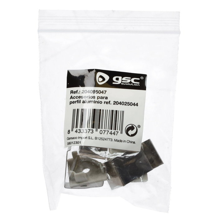 GSC Evolution Accesorios para perfil aluminio ref. 204025044 GSC Evolution Accesorios para perfil aluminio ref. 204025044