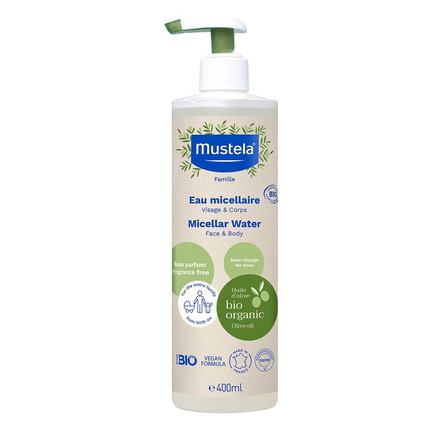 Mustela Bio Agua Micelar Sin Aclarado 400 ml