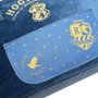 WIDDOP & CO Bolsa Portameriendas Terciopelo Azul Hogwarts Harry Potter - Casa Ravenclaw