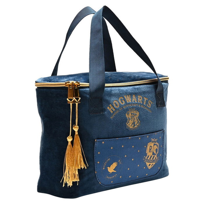 WIDDOP & CO Bolsa Portameriendas Terciopelo Azul Hogwarts Harry Potter - Casa Ravenclaw WIDDOP & CO Bolsa Portameriendas Terciopelo Azul Hogwarts Harry Potter - Casa Ravenclaw