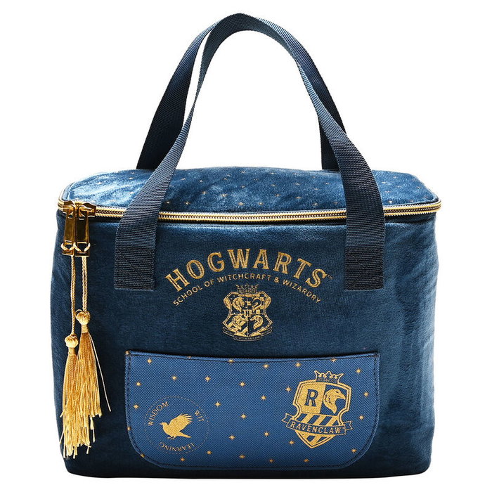 WIDDOP & CO Bolsa Portameriendas Terciopelo Azul Hogwarts Harry Potter - Casa Ravenclaw WIDDOP & CO Bolsa Portameriendas Terciopelo Azul Hogwarts Harry Potter - Casa Ravenclaw