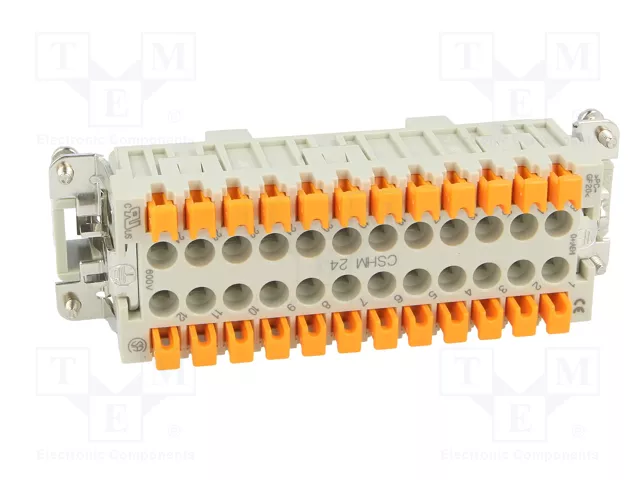 ILME CSHM 24 Conector HDC Macho de 24 Pines