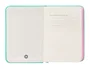 Antartik Cuaderno A7 Tapa Dura Hojas Lisas Rosa y Turquesa 80 Hojas 80gr FSC