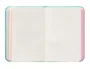 Antartik Cuaderno A7 Tapa Dura Hojas Lisas Rosa y Turquesa 80 Hojas 80gr FSC