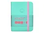 Antartik Cuaderno A7 Tapa Dura Hojas Lisas Rosa y Turquesa 80 Hojas 80gr FSC