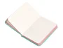 Antartik Cuaderno A7 Tapa Dura Hojas Lisas Rosa y Turquesa 80 Hojas 80gr FSC