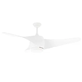 Orbegozo CP 99132 - Ventilador de techo con luz LED blanco, 132 cm, 3 aspas, 3 velocidades, mando a distancia, 70W, para hogar