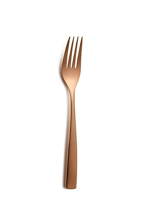 Summa SINXELO Tenedor de Mesa Satinado Cobre 20.5 cm Acero Inoxidable 18/10 (Set de 12) Summa SINXELO Tenedor de Mesa Satinado Cobre 20.5 cm Acero Inoxidable 18/10 (Set de 12)