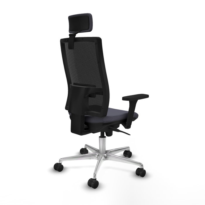 PIQUERAS Y CRESPO Silla de oficina Horna Gris oscuro con mecanismo Sincro PIQUERAS Y CRESPO Silla de oficina Horna Gris oscuro con mecanismo Sincro