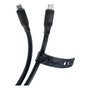 Digitus Cable USB 4.0 Tipo C a Tipo C de Silicona 0,5 m negro