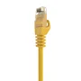 AISENS A145-0563 Cable de Red Patch Cord Cat6a UTP 500 MHz, LSZH, AWG24, Cobre 100%, 25 cm, Color Amarillo, Con Conectores RJ45, para 10 Gigabit Ethernet y PoE