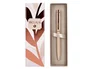 Belius Boligrafo Rose Aluminio Beige Claro Oro Rosa Tinta Azul Caja Diseño Elegante