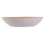 DKD Home Decor Set de Vajilla de 18 Piezas en Porcelana Naranja