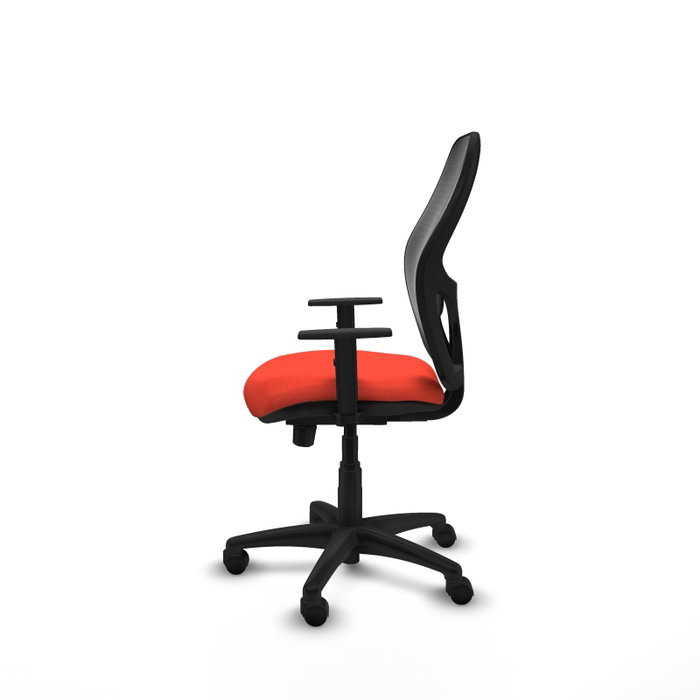 PIQUERAS Y CRESPO Silla de oficina Alocén Naranja oscuro/Negro